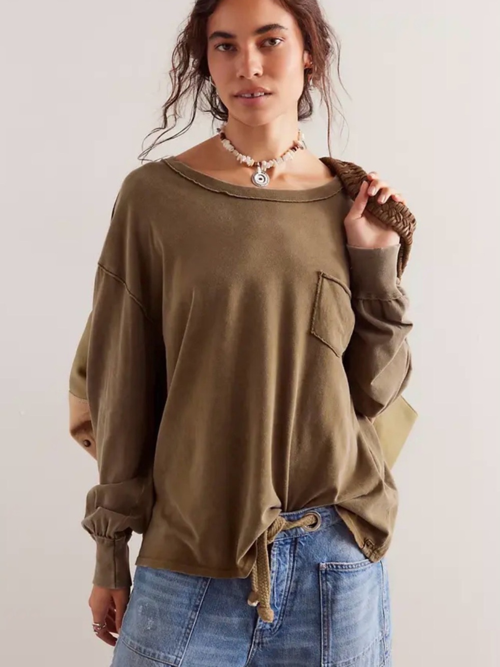 FP We the Free Fade Into You Long sleeve Tee